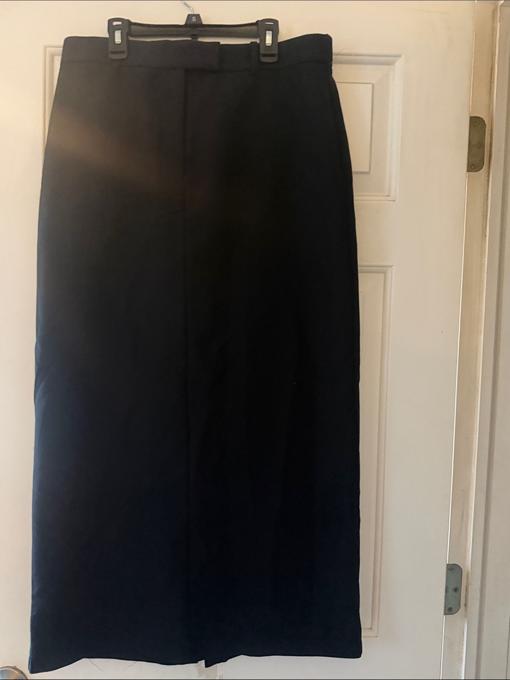 Abercrombie & Fitch Black Pencil Midi Skirt